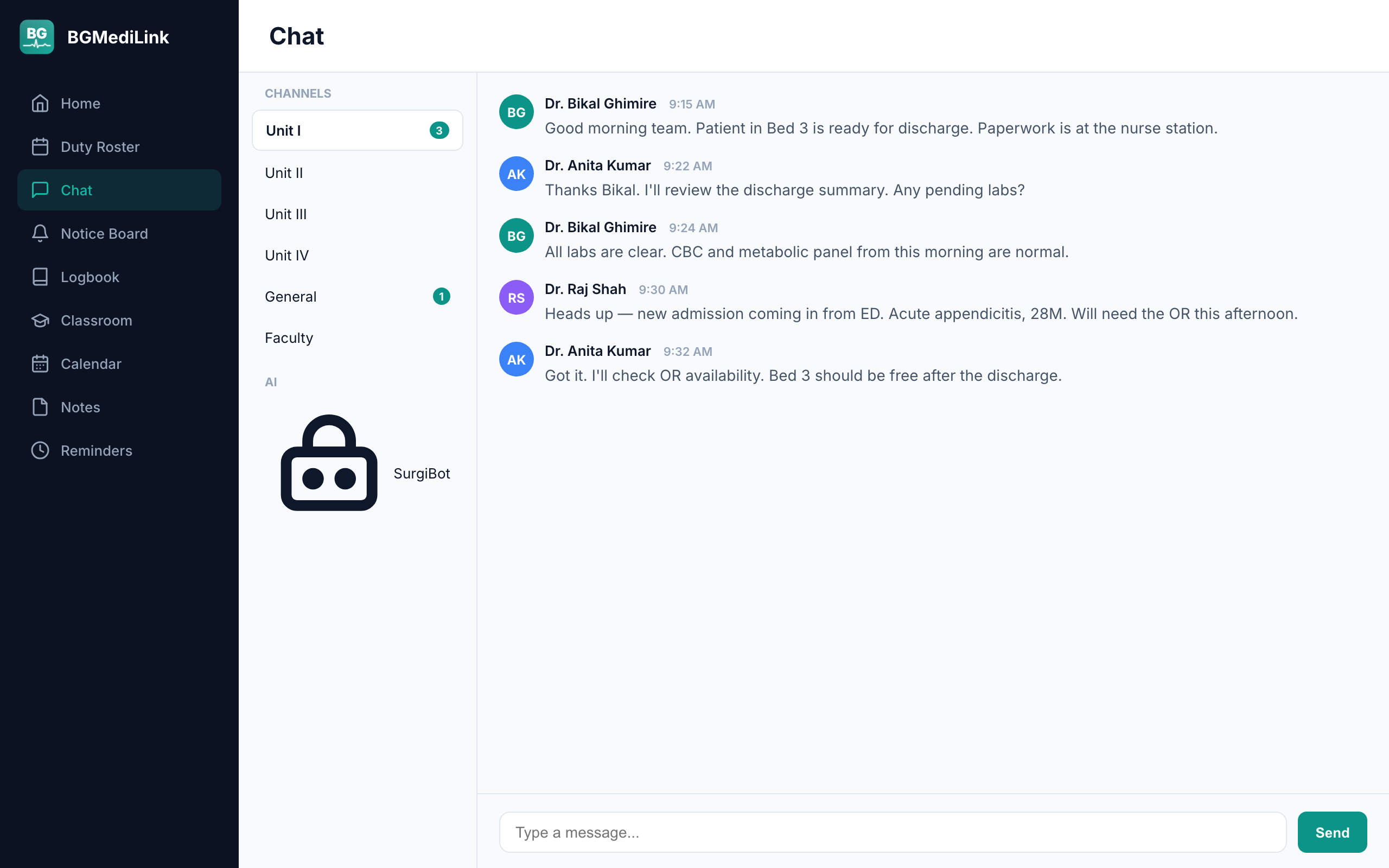 Team Chat